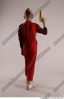 DENISA PILOT STANDING POSE WITH GUN 5